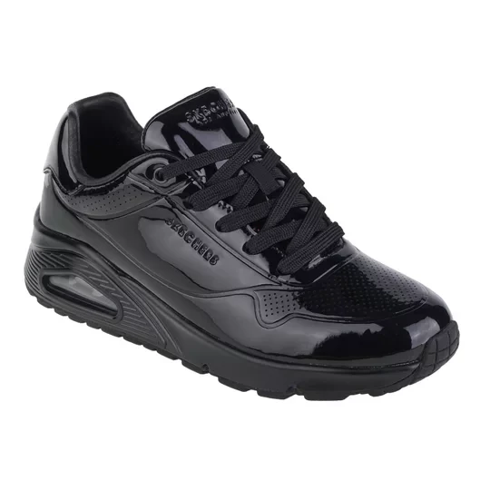 Zdjęcie produktu Skechers Uno-Shiny One 177142-BBK, Damskie, Czarne, buty sneakers, skóra powlekana, rozmiar: 36, 5