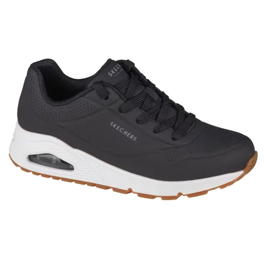 Zdjęcie produktu Skechers Uno-Stand on Air 73690-BLK, Damskie, Czarne, buty sneakers, skóra syntetyczna, rozmiar: 36
