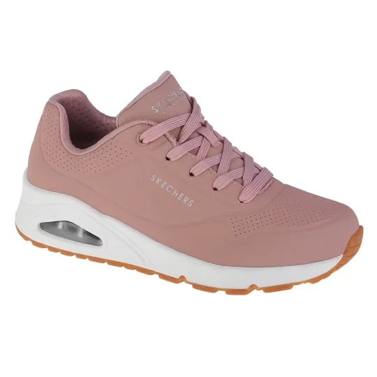 Zdjęcie produktu Skechers Uno-Stand on Air 73690-BLSH, Damskie, Różowe, buty sneakers, skóra syntetyczna, rozmiar: 35, 5