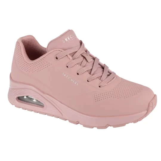Zdjęcie produktu Skechers Uno-Stand on Air 73690-LTMV, Damskie, Różowe, buty sneakers, skóra syntetyczna, rozmiar: 36
