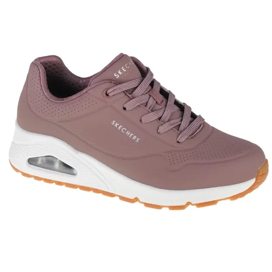 Zdjęcie produktu Skechers Uno-Stand on Air 73690-MVE, Damskie, Różowe, buty sneakers, skóra syntetyczna, rozmiar: 36