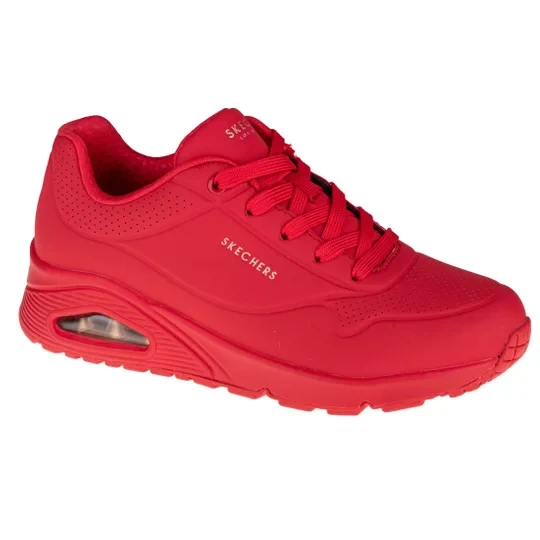 Zdjęcie produktu Skechers Uno-Stand on Air 73690-RED, Damskie, Czerwone, buty sneakers, skóra syntetyczna, rozmiar: 37