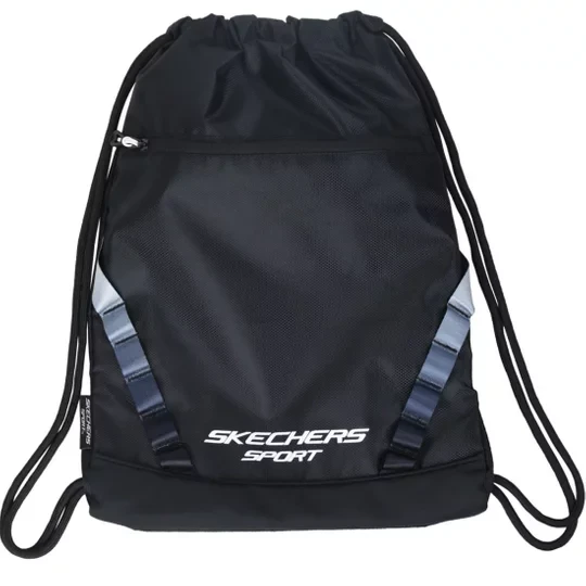 Zdjęcie produktu Skechers Vista Cinch Bag SKCH7635-BLK, Unisex, Czarne, worki, poliester, rozmiar: One size