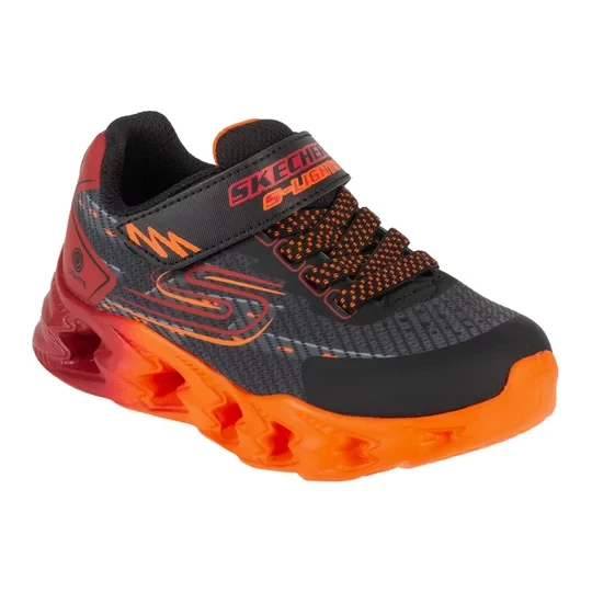 Zdjęcie produktu Skechers Vortex 2.0 - Quantroid 400604L-BKRD, Dla chłopca, Czarne, buty sportowe, tkanina, rozmiar: 29