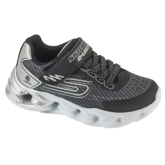 Zdjęcie produktu Skechers Vortex 2.0 - Quantroid 400604L-BKSL, Dla chłopca, Czarne, buty sportowe, tkanina, rozmiar: 29