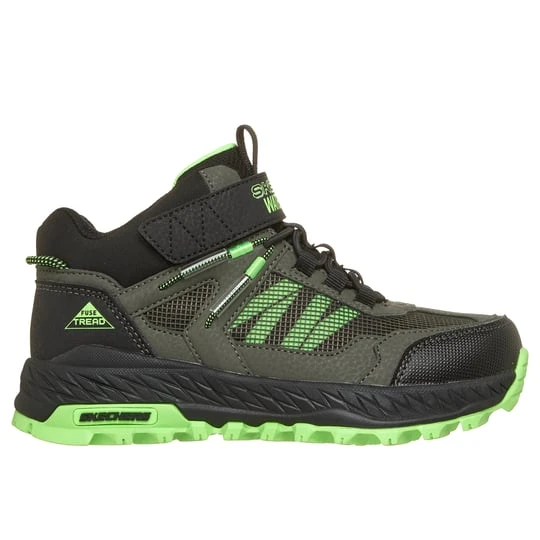 Zdjęcie produktu Skechers Waterproof: Fuse Tread - Canyon Core - Czarny / Limonkowy