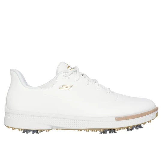 Zdjęcie produktu Skechers Waterproof: GO GOLF Jasmine 2 - Bialy / Zloty beżowy