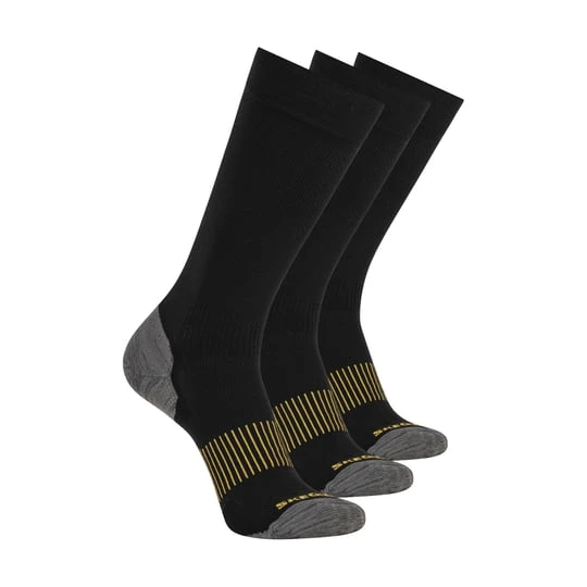 Zdjęcie produktu Skechers Work: 3 Pack mężczyźni's Over Calf Compression skarpety - Czarny