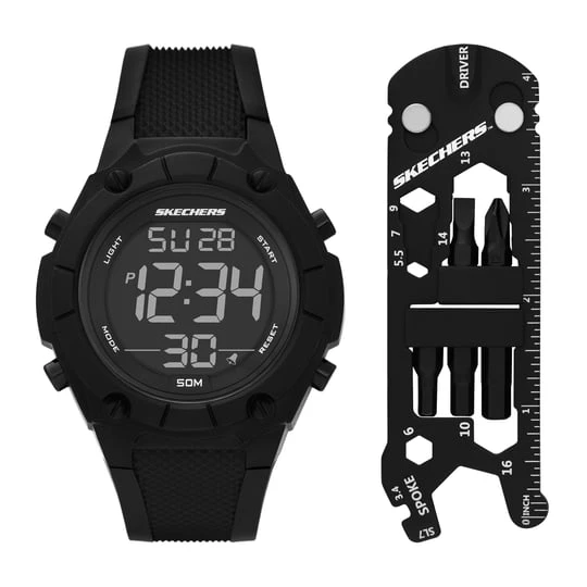 Zdjęcie produktu Skechers Work: Digital zegarek GWP - Czarny Watch