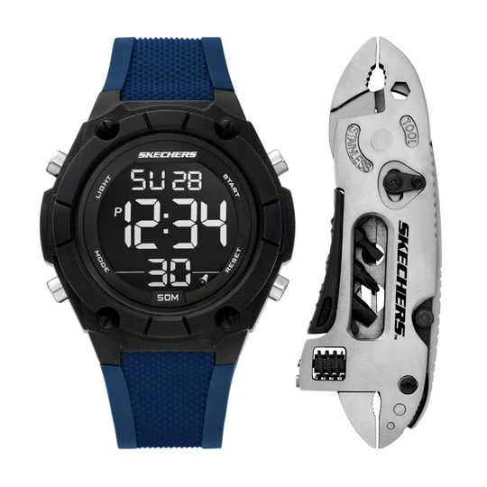 Zdjęcie produktu Skechers Work: Digital zegarek GWP - Granatowy Watch