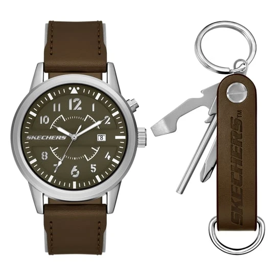 Zdjęcie produktu Skechers Work: Reflect zegarek GWP - Brazowy Watch