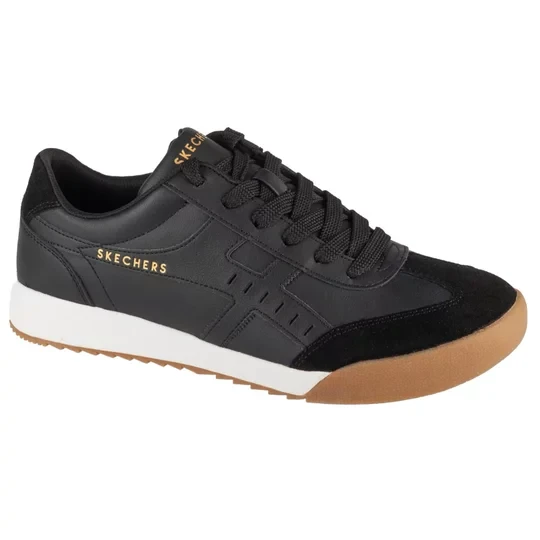 Zdjęcie produktu Skechers Zinger - Manzanilla Totale 183280-BLK, Męskie, Czarne, buty sneakers, skóra syntetyczna, rozmiar: 41