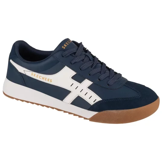 Zdjęcie produktu Skechers Zinger - Manzanilla Totale 183280-NVW, Męskie, Granatowe, buty sneakers, skóra syntetyczna, rozmiar: 39, 5