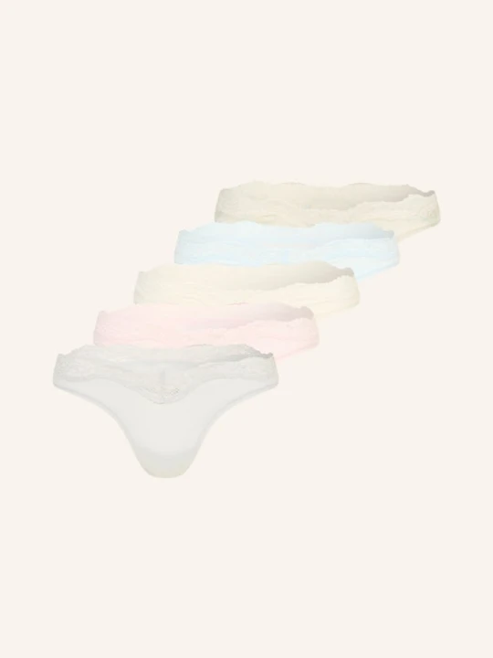 Zdjęcie produktu Skims 5 Sztuk Stringów Fits Everybody Lace weiss IVORY PEARL BOW MULT