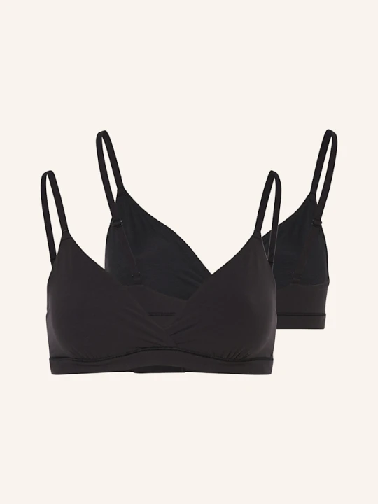 Zdjęcie produktu Skims Biustonosz Bustier Fits Everbody, 2 Szt. schwarz CZARNY