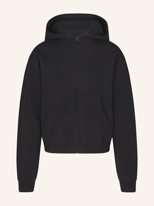 Zdjęcie produktu Skims Bluza Rozpinana Rekreacyjna Cotton-Fleece schwarz ONYX