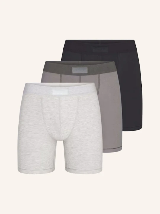 Zdjęcie produktu Skims Bokserki Skims Cotton, 3 Szt. grau szary