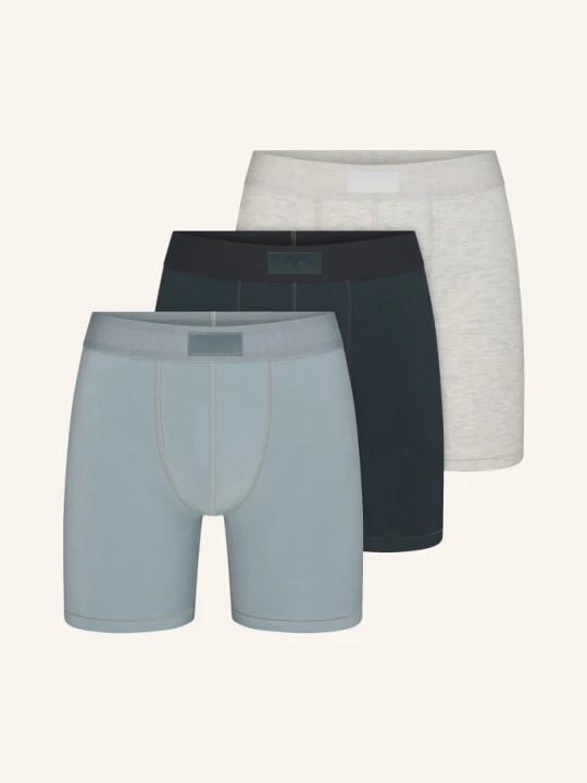 Zdjęcie produktu Skims Bokserki Skims Cotton, 3 Szt. grau VERDANT MULTI