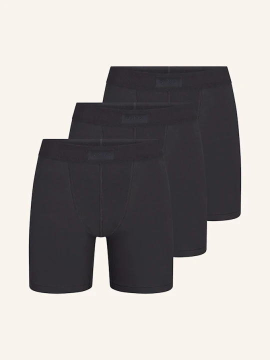 Zdjęcie produktu Skims Bokserki Skims Cotton, 3 Szt. schwarz CZARNY