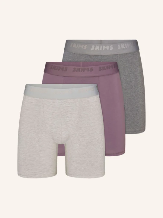 Zdjęcie produktu Skims Bokserki Skims Stretch, 3 Szt. grau HEATHER MULTI