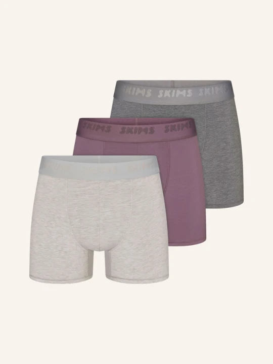 Zdjęcie produktu Skims Bokserki Skims Stretch, 3 Szt. grau HEATHER MULTI