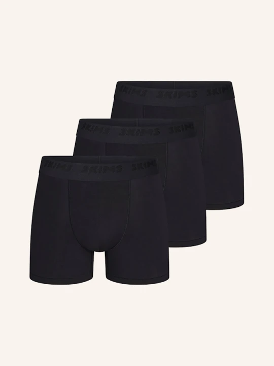 Zdjęcie produktu Skims Bokserki Skims Stretch, 3 Szt. schwarz OBSIDIAN