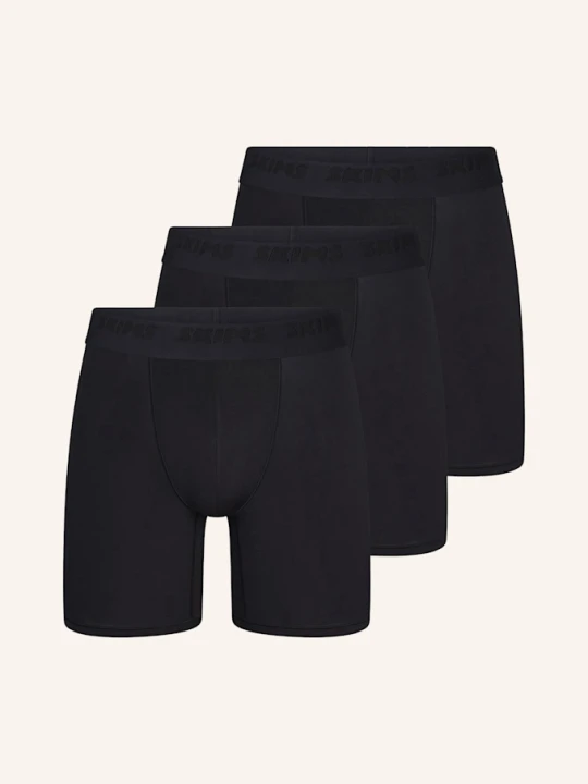 Zdjęcie produktu Skims Bokserki Skims Stretch, 3 Szt. schwarz OBSIDIAN