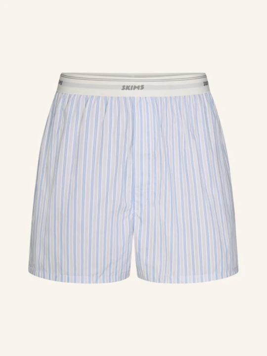 Zdjęcie produktu Skims Bokserki Tkane Cotton Poplin grau DOUBLE STRIPE