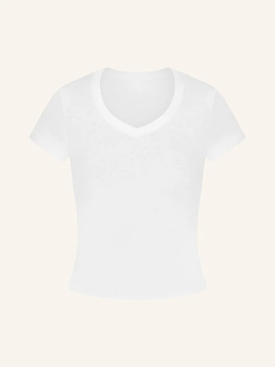 Zdjęcie produktu Skims Koszulka Domowa Worn In weiss SNOW