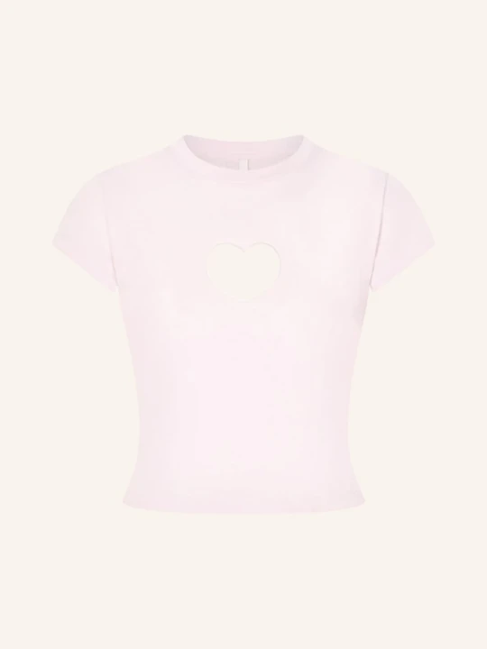 Zdjęcie produktu Skims Koszulka Lounge Worn In Jersey pink