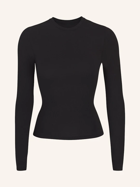 Zdjęcie produktu Skims Koszulka Rekreacyjna Cotton Jersey schwarz SOOT