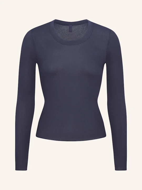 Zdjęcie produktu Skims Koszulka Rekreacyjna Sheer Cotton lila Sleet