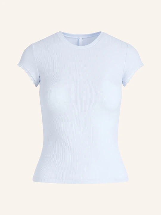Zdjęcie produktu Skims Koszulka Rekreacyjna Soft Lounge Lace blau JASNONIEBIESKI