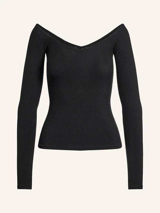 Zdjęcie produktu Skims Koszulka Rekreacyjna Soft Lounge schwarz ONYX