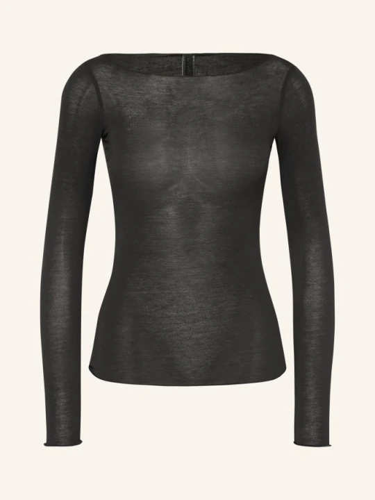 Zdjęcie produktu Skims Koszulka Typu Lounge Sheer Modal schwarz ONYX