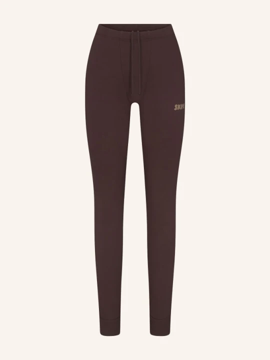 Zdjęcie produktu Skims Legginsy Typu Lounge Cotton Fleece braun ESPRESSO