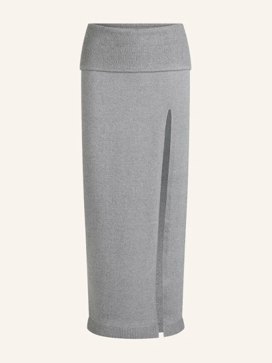 Zdjęcie produktu Skims Spódnica Typu Lounge Textured Knit grau Dark Heather Grey
