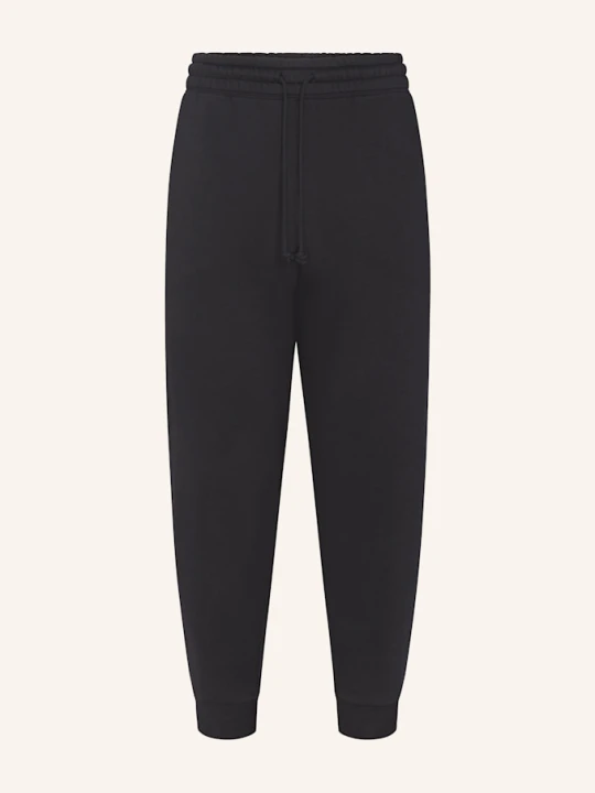 Zdjęcie produktu Skims Spodnie Dresowe Rekreacyjne Fleece Lounge schwarz WASHED ONYX