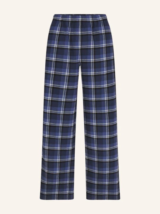 Zdjęcie produktu Skims Spodnie Od Piżamy Flannel Z Flaneli blau