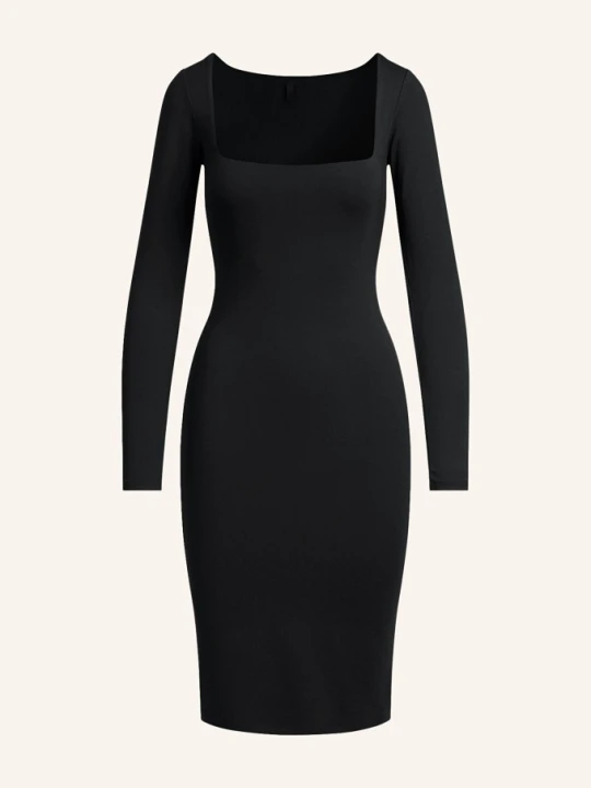 Zdjęcie produktu Skims Sukienka Lounge Smooth Layer schwarz OBSIDIAN