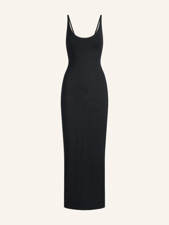 Zdjęcie produktu Skims Sukienka Lounge Smooth Layers schwarz OBSIDIAN