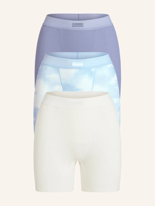 Zdjęcie produktu Skims Szorty Rekreacyjne Cotton Rib, 3 Szt. blau