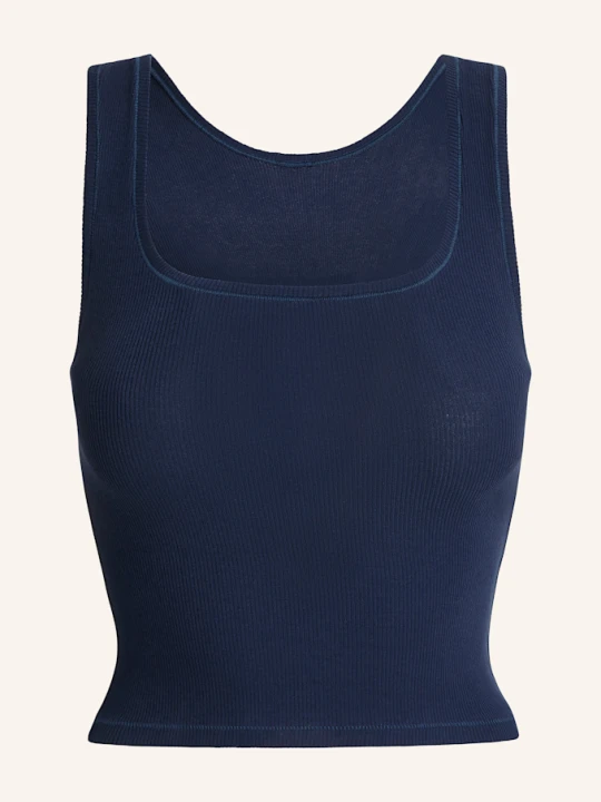 Zdjęcie produktu Skims Top Cotton Rib blau NAVY