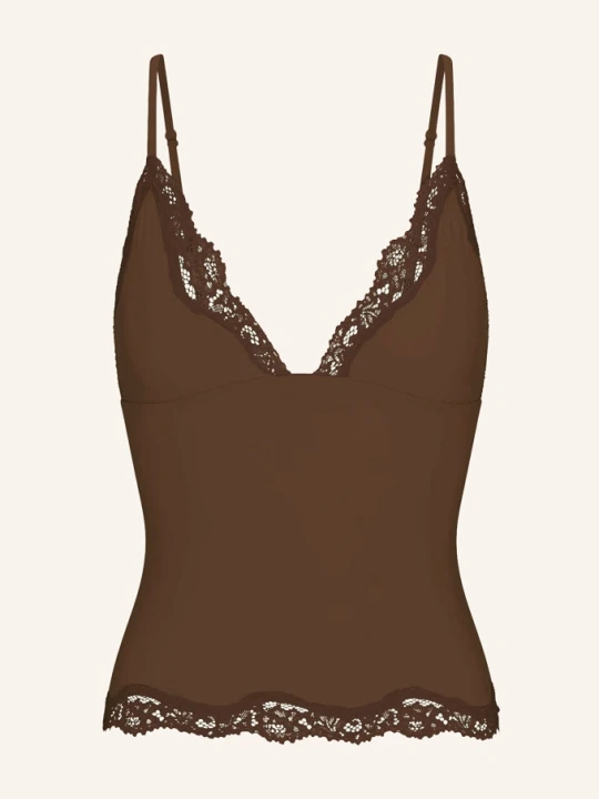 Zdjęcie produktu Skims Top Do Spania Fits Everybody Lace braun ESPRESSO