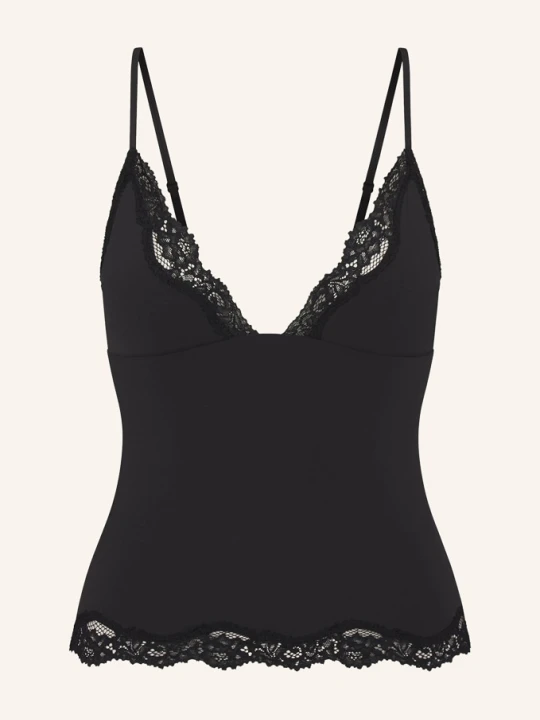 Zdjęcie produktu Skims Top Do Spania Fits Everybody Lace schwarz ONYX