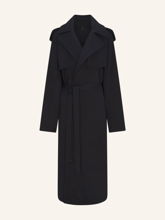 Zdjęcie produktu Skims Trencz Boyfriend Fleece schwarz ONYX