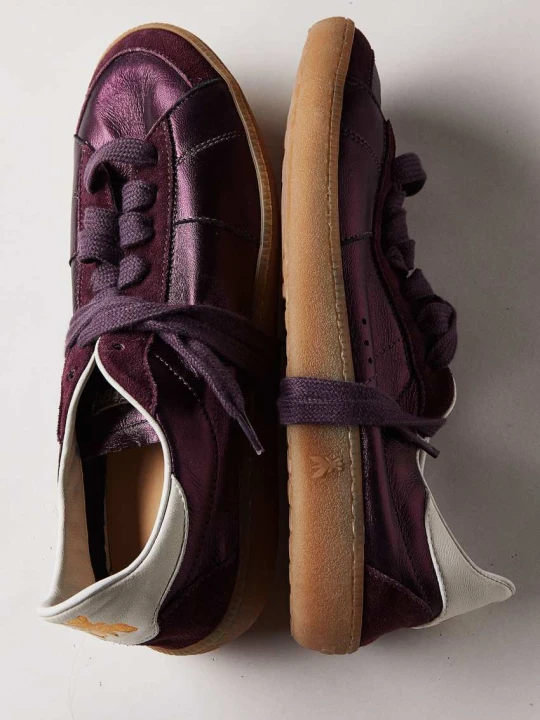 Zdjęcie produktu SKIN Sneakers '93 laminowana skóra nappa Patrizia Pepe fioletowy