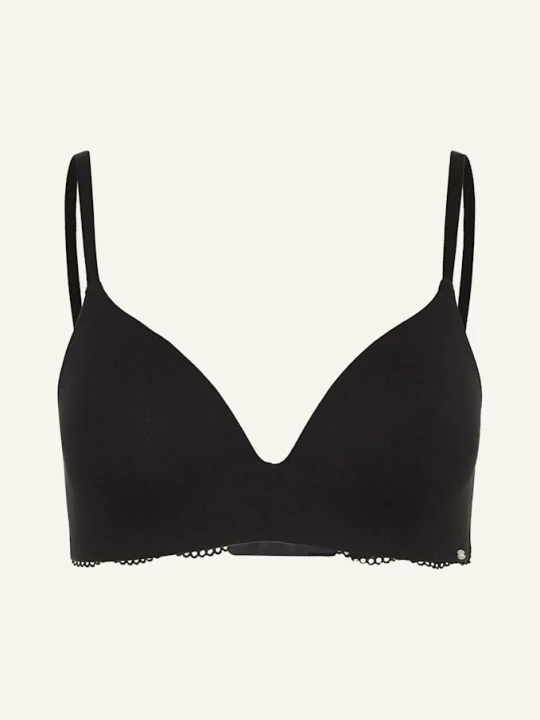 Zdjęcie produktu Skiny Biustonosz Trójkątny Bh Classicotton schwarz CZARNY