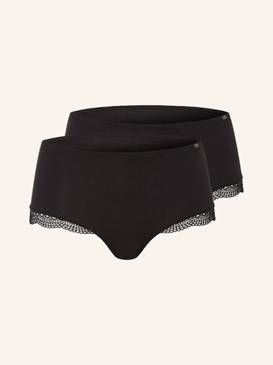 Zdjęcie produktu Skiny Majtki Classicotton, 2 Szt. schwarz CZARNY