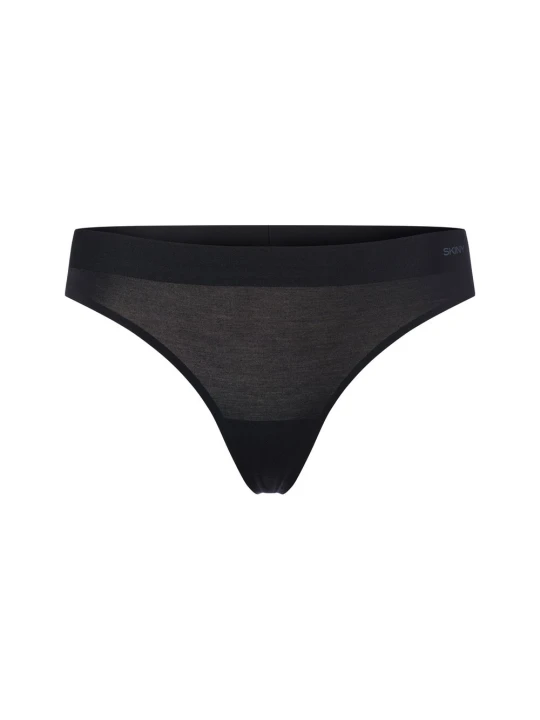 Zdjęcie produktu SKINY Stringi Kobiety wiskoza czarny